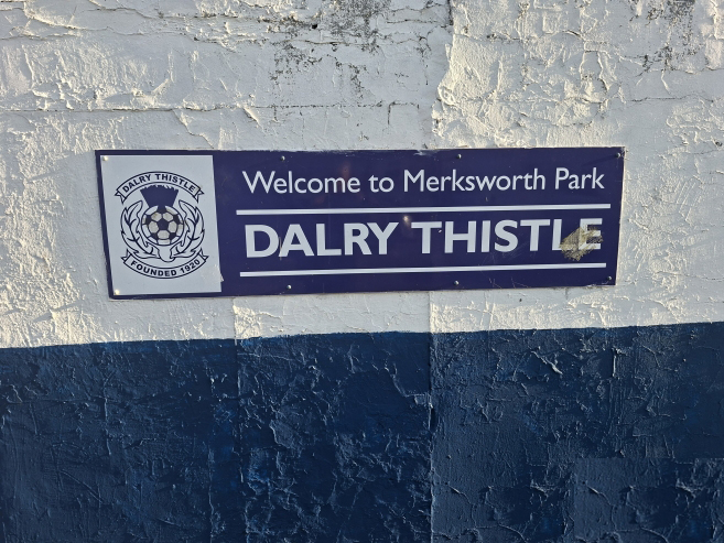 Merksworth Park — home of Dalry Thistle F.C.